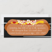 Hot Dog! Feier Einladung (Vorderseite)