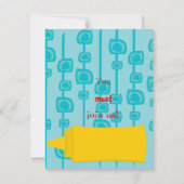 Hot Dog! Feier Einladung (Rückseite)