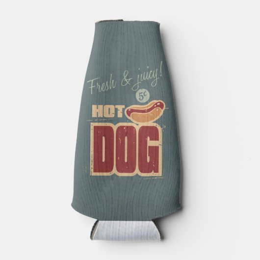 Hot Dog Flaschenkühler (Vorderseite)