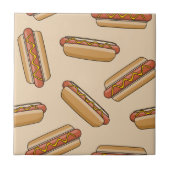Hot Dog Fliese (Vorderseite)