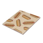 Hot Dog Fliese (Seite)