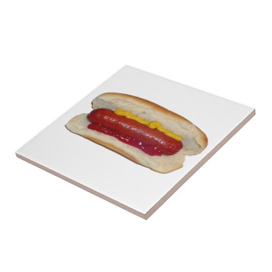 Hot Dog Fliese (Seite)