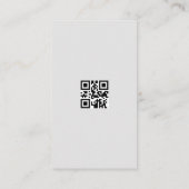 Hot Dog Food Truck Visitenkarte (Rückseite)