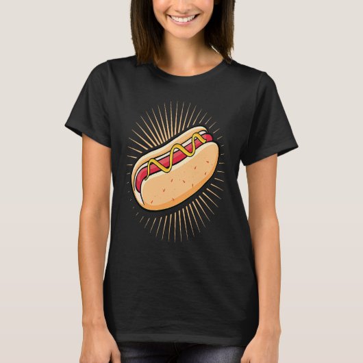hot dog  for  for fans of wiener T-Shirt (Vorderseite)