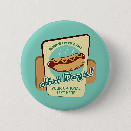 Hot Dog für benutzerdefinierten Text Button (Vorderseite)