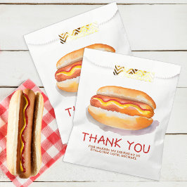Hot Dog Geburtstagsparty Gunst Bag - Kinder GRILLE Geschenktütchen