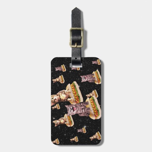 Hot Dog Gepäckanhänger (Vorderseite vertikal)