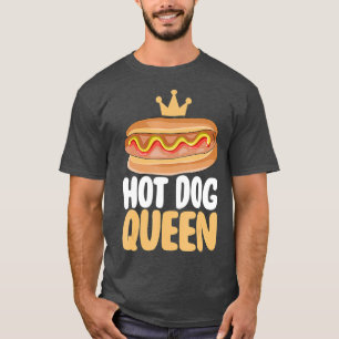 Hot Dog Geschenk Hotdog Königin T-Shirt