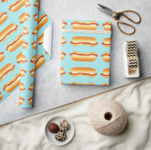 Hot Dog Geschenkpapier