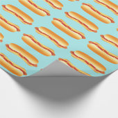Hot Dog Geschenkpapier (Ecke)