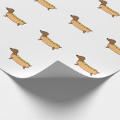 Hot Dog Geschenkpapier (Ecke)