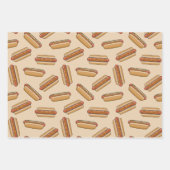 Hot Dog Geschenkpapier Set (Vorderseite)