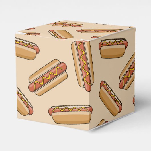 Hot Dog Geschenkschachtel (Vorderseite)