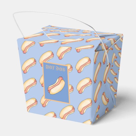 Hot Dog Geschenkschachtel (Rückseite)