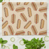 Hot Dog Geschirrtuch (Gefaltet)