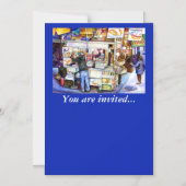 Hot Dog Gott, New York City Magneteinladung (Vorderseite)