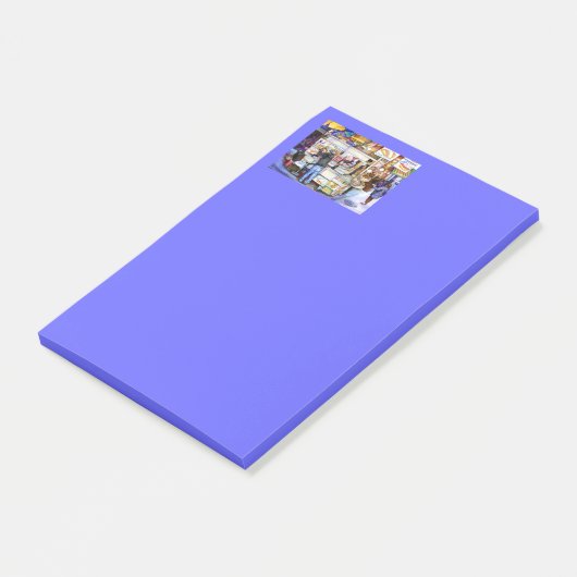 Hot Dog Gott, New York Post-it Klebezettel (angewinkelt)