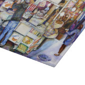 Hot Dog Gott, New York Schneidebrett (Ecke)