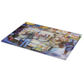 Hot Dog Gott, New York Schneidebrett (Ecke)