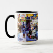 Hot Dog Gott, New York Tasse (Links)