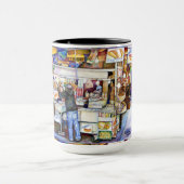 Hot Dog Gott, New York Tasse (Zentrum)