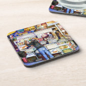 Hot Dog Gott, New York Untersetzer (Linke Seite)