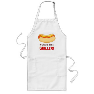 Hot Dog GRILLEN Grillen Schürze Welten Bestes Gesc