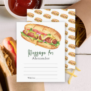 Hot Dog GRILLEN Time Capsule Message