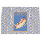 Hot Dog Große Geschenktüte (Vorderseite)