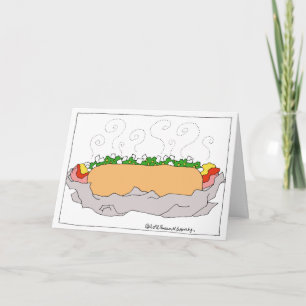 HOT DOG! Herzlichen Glückwunsch / Ich wusste, dass Karte