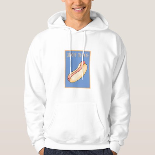 Hot Dog Hoodie (Vorderseite)