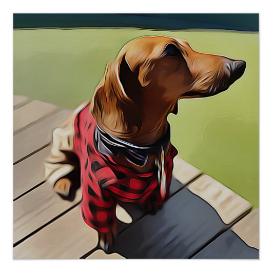 Hot Dog Hot Owner Poster (Vorderseite)