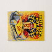 Hot Dog Hot Rod Puzzle (Horizontal)