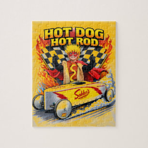 Hot Dog Hot Rod Puzzle