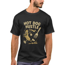 Hot Dog Hustle – Lustiger Vintage-Cartoon