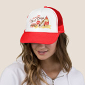Hot Dog Hut (rot) Truckerkappe (Beispiel)