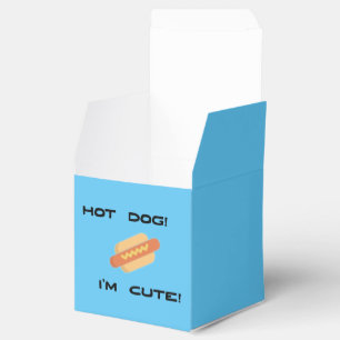 Hot Dog Ich bin Niedlich Geschenkschachtel
