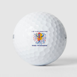 Hot Dog Ich bin nur hier für die Dackeln 4. Juli Golfball