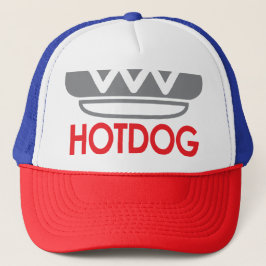 Hot Dog Icon Truckerkappe