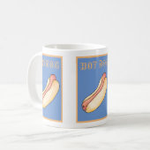 Hot Dog Kaffeetasse (Vorderseite Links)