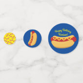 Hot Dog Kindergeburtstag Party Kochen Niedlich Konfetti (Vorderseiten)