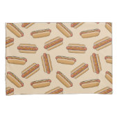 Hot Dog Kissenbezug (Vorderseite-Rechts)