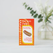 Hot-Dog-Loyalität Treuekarte (Stehend Vorderseite)