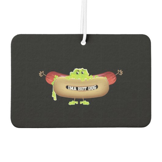 HOT DOG MAN AUTOLUFTERFRISCHER (Rückseite)