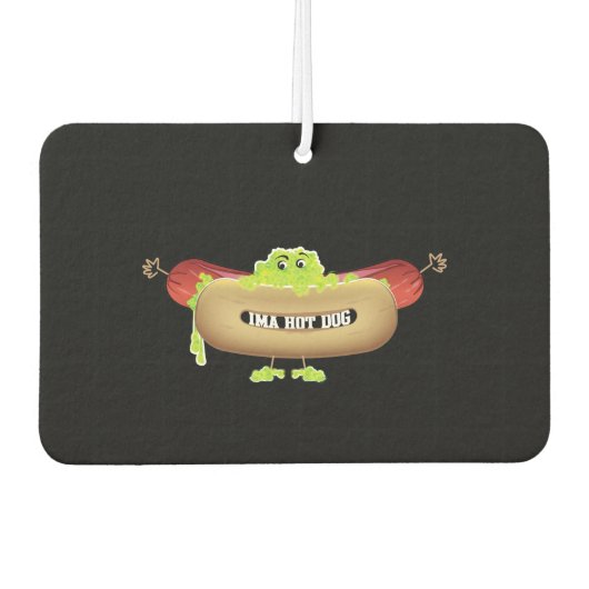 HOT DOG MAN AUTOLUFTERFRISCHER (Vorderseite)