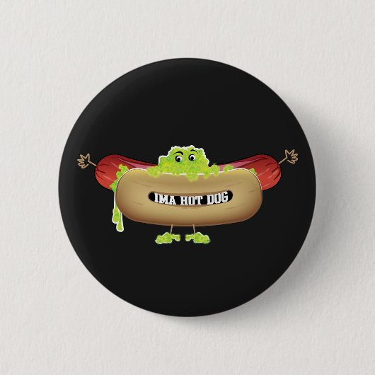 HOT DOG MAN BUTTON (Vorderseite)