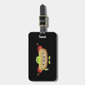 HOT DOG MAN GEPÄCKANHÄNGER (Vorderseite vertikal)