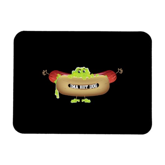 HOT DOG MAN MAGNET (Horizontal)