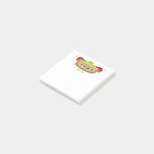HOT DOG MAN POST-IT KLEBEZETTEL (angewinkelt)