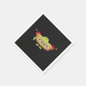 HOT DOG MAN SERVIETTE (Ecke)